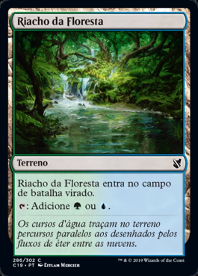 Riacho da Floresta / Woodland Stream - Magic: The Gathering - MoxLand