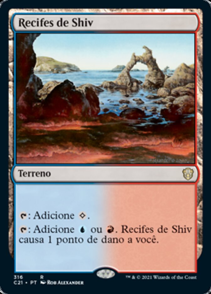 Recifes de Shiv / Shivan Reef - Magic: The Gathering - MoxLand