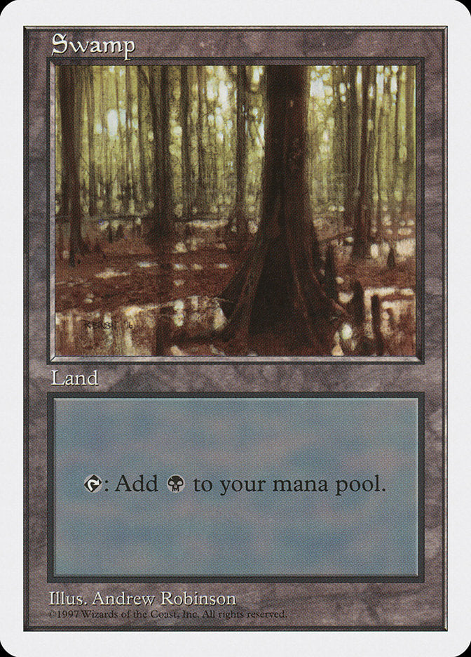 Pântano / Swamp - Magic: The Gathering - MoxLand