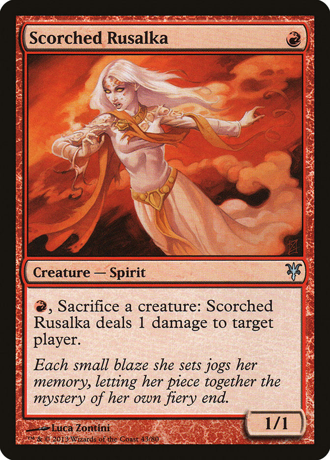 Rusalka Ardente / Scorched Rusalka - Magic: The Gathering - MoxLand