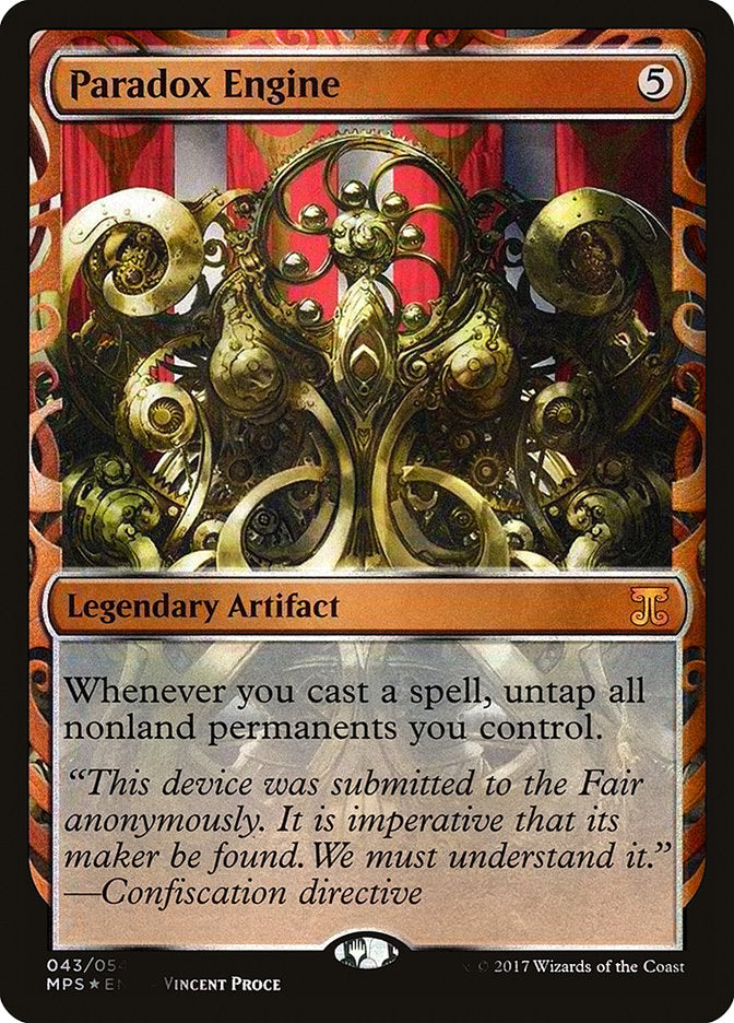 Motor do Paradoxo / Paradox Engine - Magic: The Gathering - MoxLand