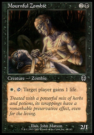 Zumbi Lúgubre / Mournful Zombie - Magic: The Gathering - MoxLand