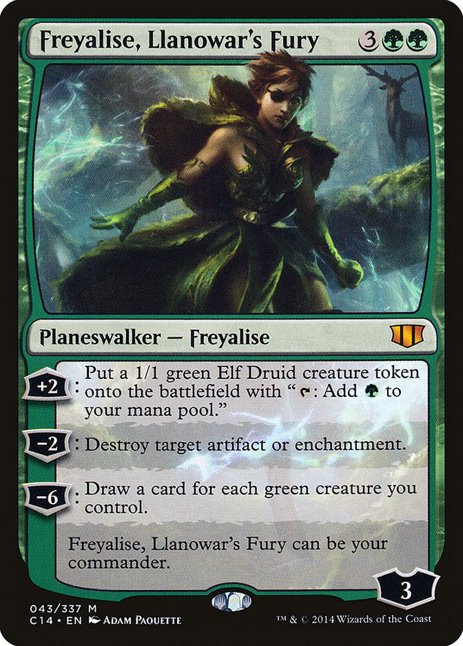 Freyalise, Llanowar's Fury - Magic: The Gathering - MoxLand