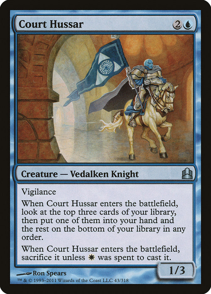 Hussardo Real / Court Hussar - Magic: The Gathering - MoxLand