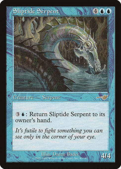 Serpente do Turbilhão / Sliptide Serpent - Magic: The Gathering - MoxLand