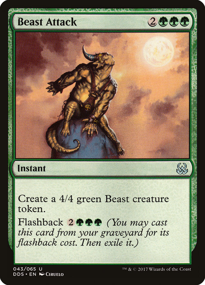 Ataque das Bestas / Beast Attack - Magic: The Gathering - MoxLand