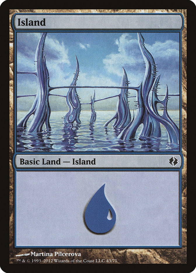 Ilha / Island - Magic: The Gathering - MoxLand