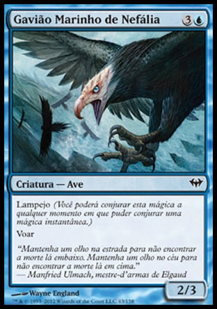 Gavião Marinho de Nefália / Nephalia Seakite - Magic: The Gathering - MoxLand