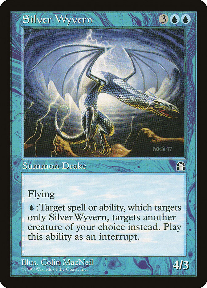 Wyvern de Prata / Silver Wyvern - Magic: The Gathering - MoxLand