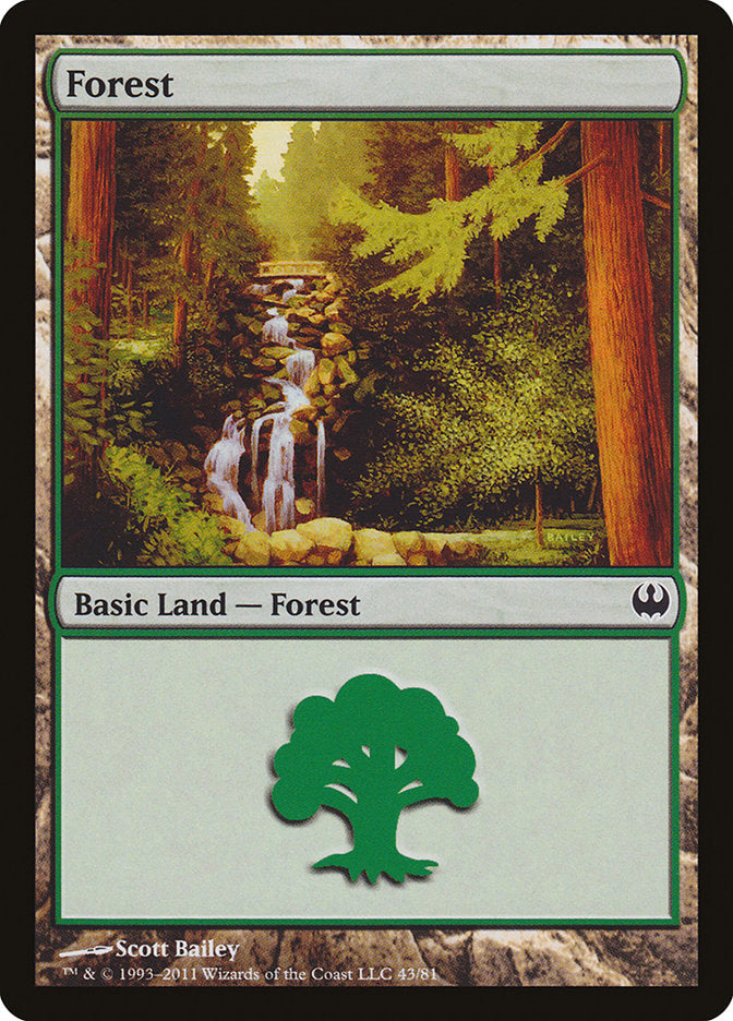 Floresta / Forest - Magic: The Gathering - MoxLand