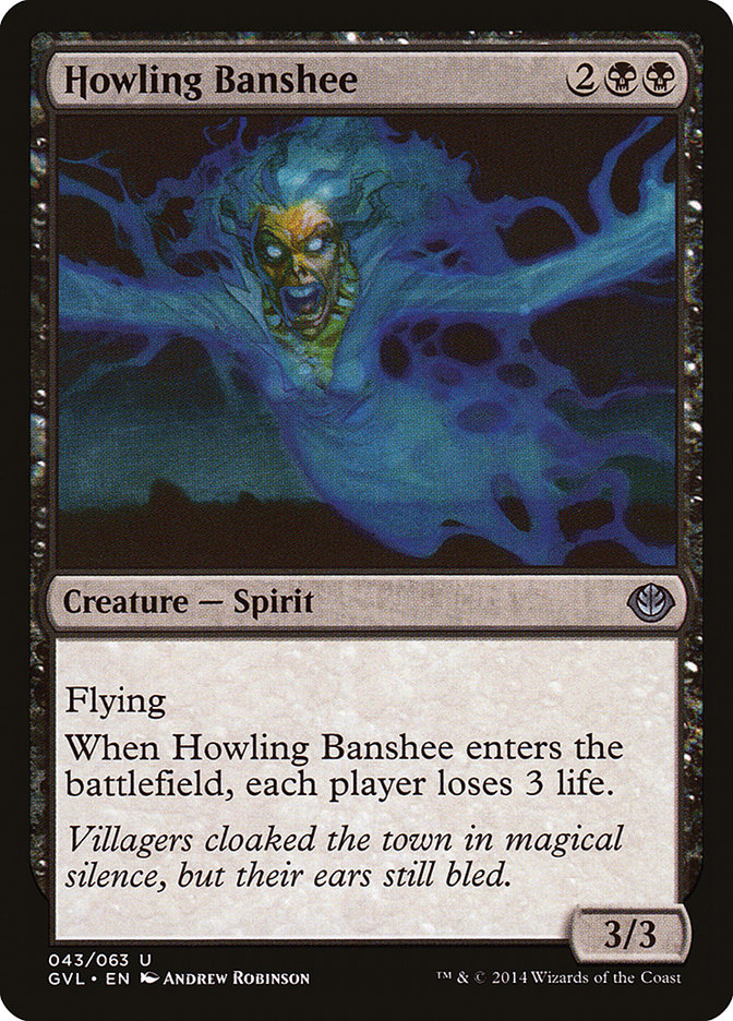 Banshee Clamante / Howling Banshee - Magic: The Gathering - MoxLand