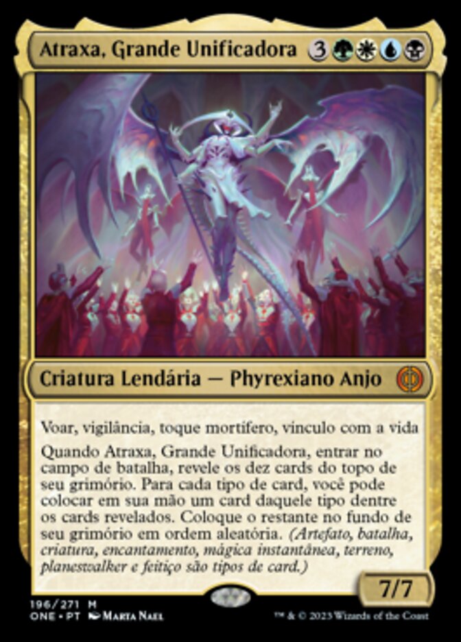 Atraxa, Grande Unificadora / Atraxa, Grand Unifier - Magic: The Gathering - MoxLand