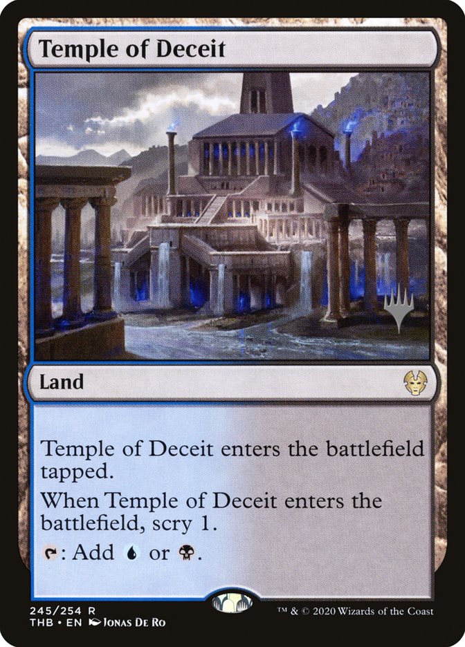 Templo do Engano / Temple of Deceit - Magic: The Gathering - MoxLand