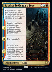 Batalha de Geada e Fogo / Battle of Frost and Fire - Magic: The Gathering - MoxLand