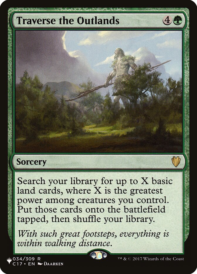 Atravessar as Terras Longínquas / Traverse the Outlands - Magic: The Gathering - MoxLand