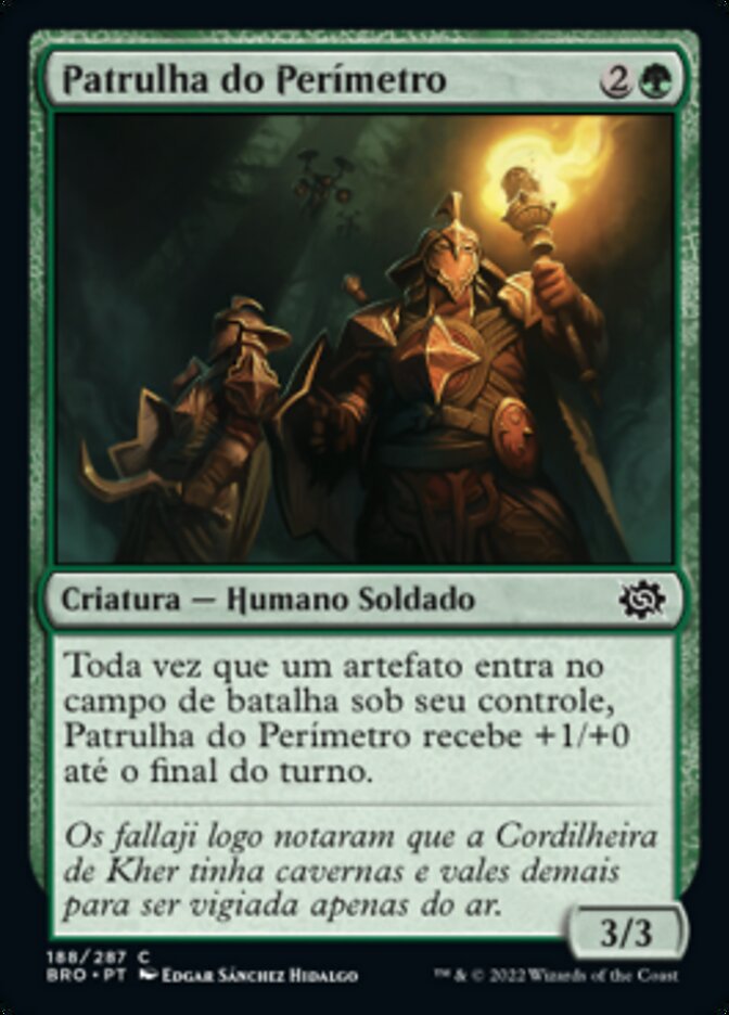 Patrulha do Perímetro / Perimeter Patrol - Magic: The Gathering - MoxLand