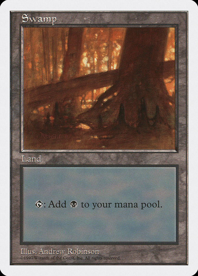 Pântano / Swamp - Magic: The Gathering - MoxLand