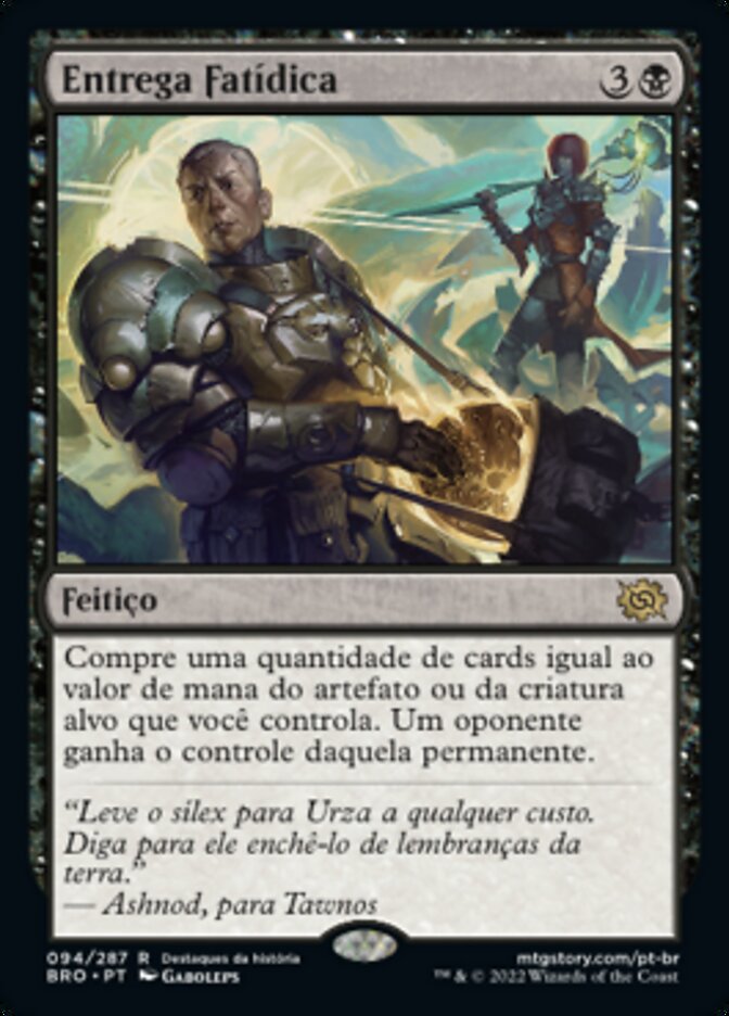 Entrega Fatídica / Fateful Handoff - Magic: The Gathering - MoxLand