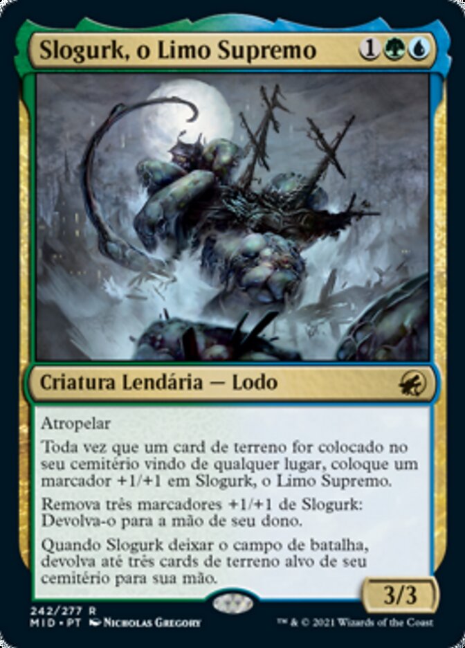 Slogurk, o Limo Supremo / Slogurk, the Overslime - Magic: The Gathering - MoxLand