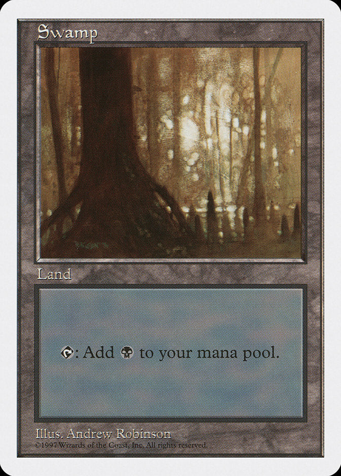 Pântano / Swamp - Magic: The Gathering - MoxLand