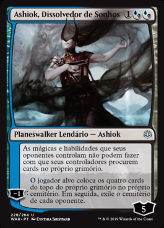 Ashiok, Dissolvedor de Sonhos / Ashiok, Dream Render - Magic: The Gathering - MoxLand