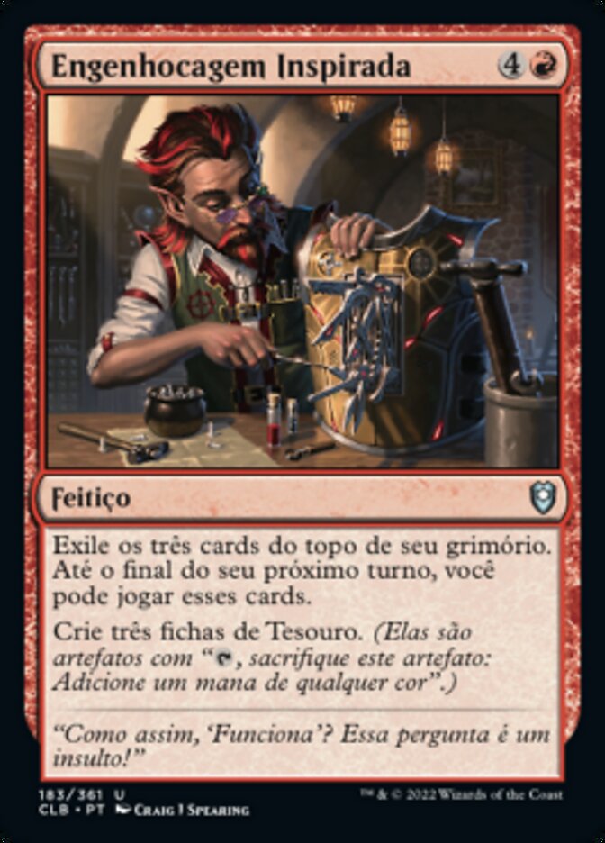 Engenhocagem Inspirada / Inspired Tinkering - Magic: The Gathering - MoxLand