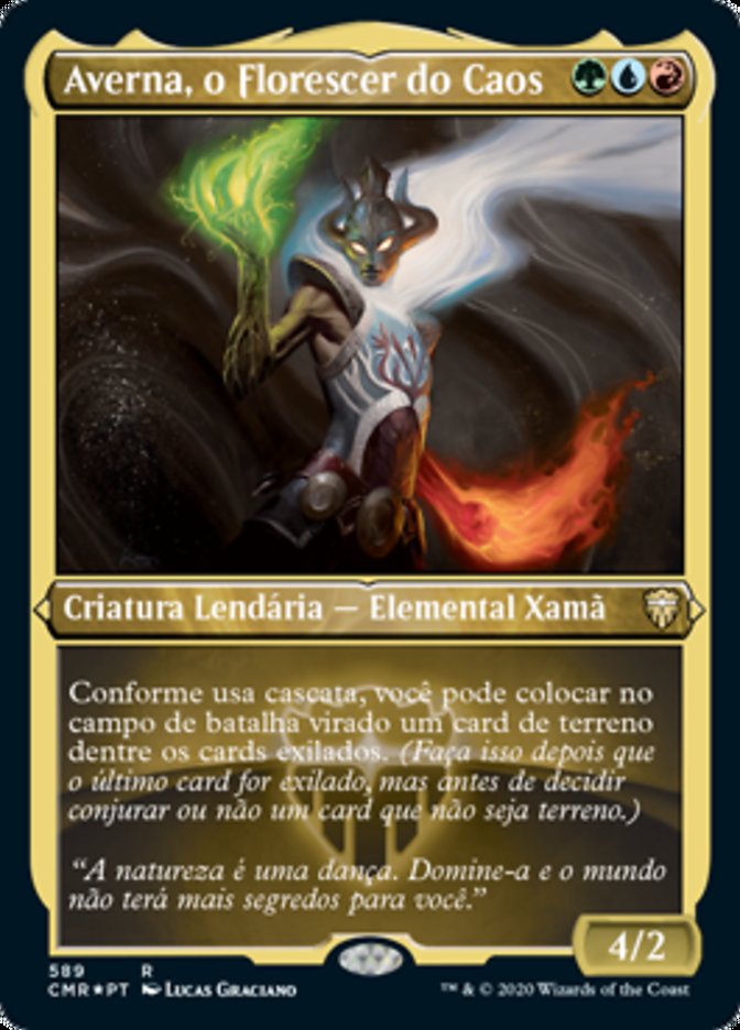 Averna, o Florescer do Caos / Averna, the Chaos Bloom - Magic: The Gathering - MoxLand