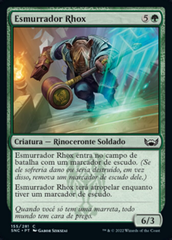 Esmurrador Rhox / Rhox Pummeler - Magic: The Gathering - MoxLand