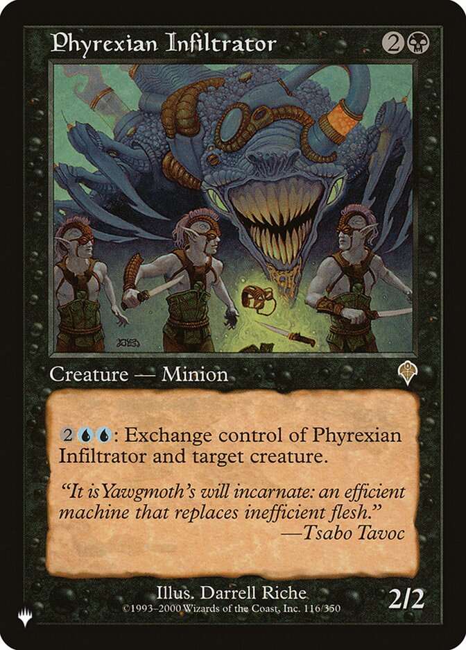 Infiltrador Phyrexiano / Phyrexian Infiltrator - Magic: The Gathering - MoxLand