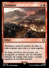 Terremoto / Earthquake - Magic: The Gathering - MoxLand