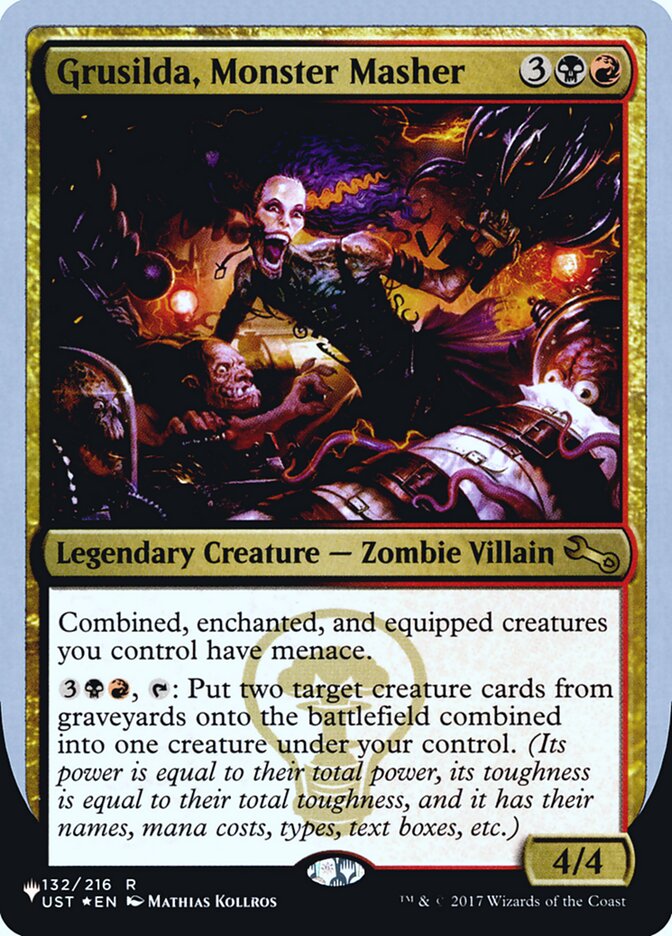 Grusilda, Monster Masher - Magic: The Gathering - MoxLand