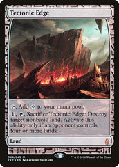 Confim Tectônico / Tectonic Edge - Magic: The Gathering - MoxLand