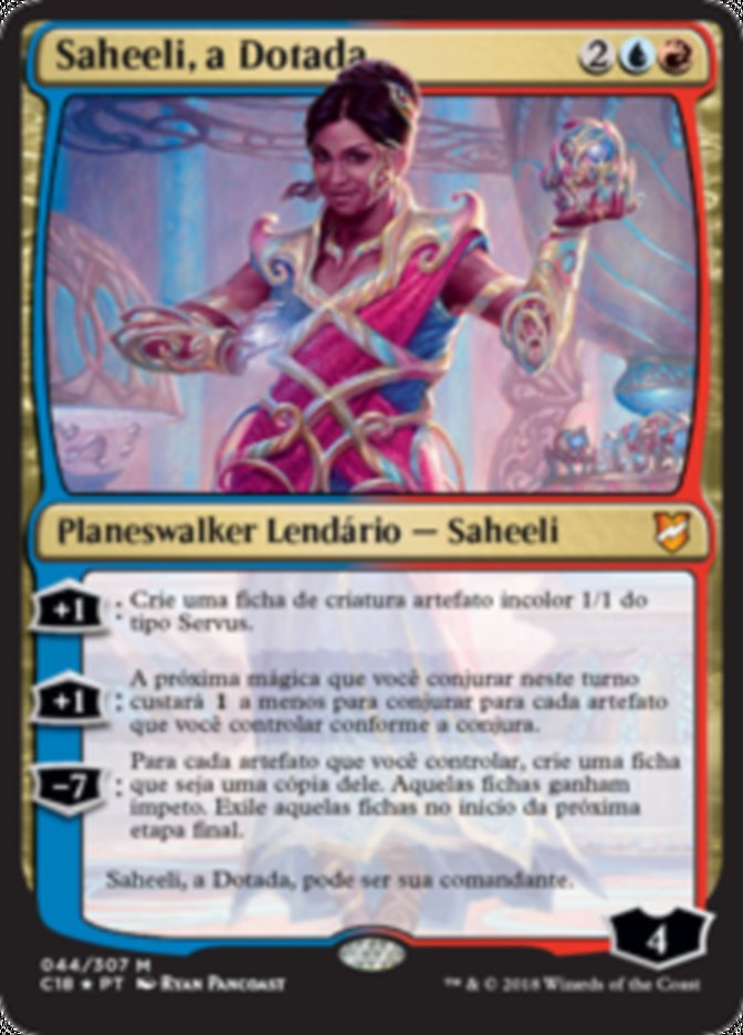 Saheeli, a Dotada / Saheeli, the Gifted - Magic: The Gathering - MoxLand