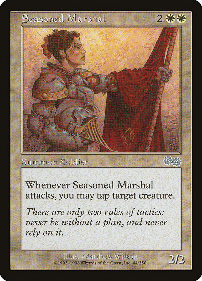 Marechal Experiente / Seasoned Marshal - Magic: The Gathering - MoxLand