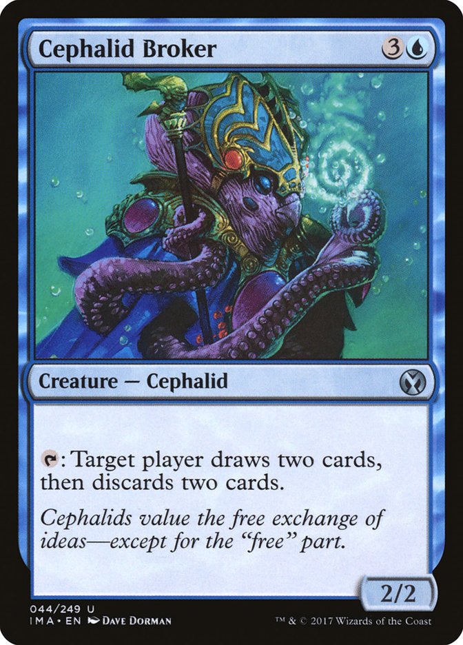 Corretor Cefálida / Cephalid Broker - Magic: The Gathering - MoxLand