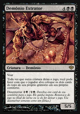 Demônio Extrator / Extractor Demon - Magic: The Gathering - MoxLand