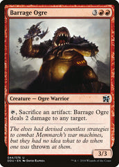 Ogre Bombardeiro / Barrage Ogre - Magic: The Gathering - MoxLand