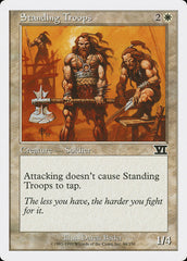 Tropas Posicionadas / Standing Troops - Magic: The Gathering - MoxLand