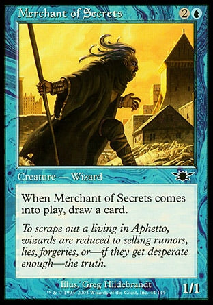 Mercador de Segredos / Merchant of Secrets - Magic: The Gathering - MoxLand