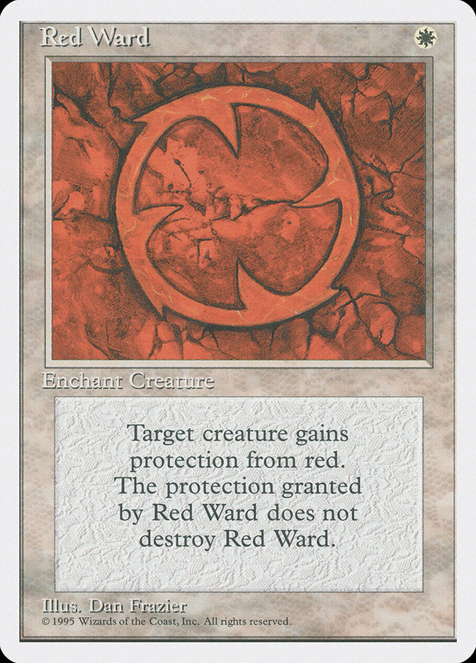 Defesa Vermelha / Red Ward - Magic: The Gathering - MoxLand