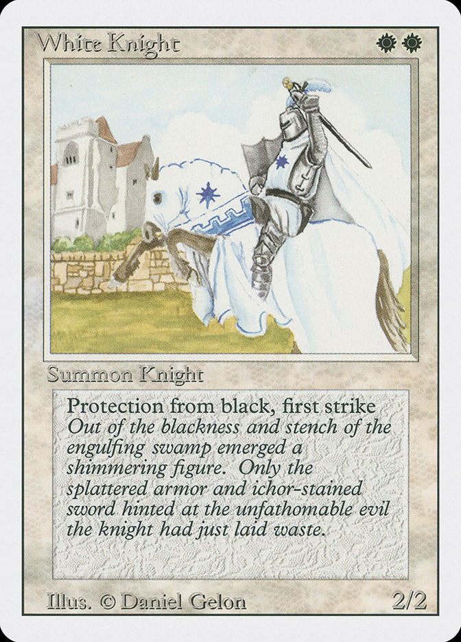 Cavaleiro Branco / White Knight - Magic: The Gathering - MoxLand