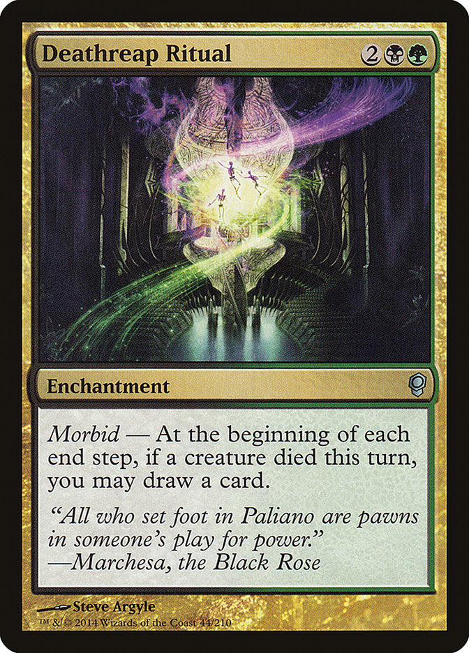 Ritual da Colheita Mortal / Deathreap Ritual - Magic: The Gathering - MoxLand