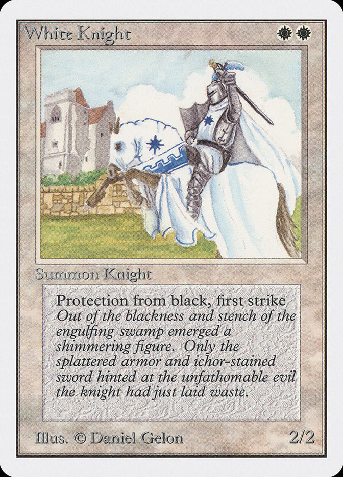 Cavaleiro Branco / White Knight - Magic: The Gathering - MoxLand