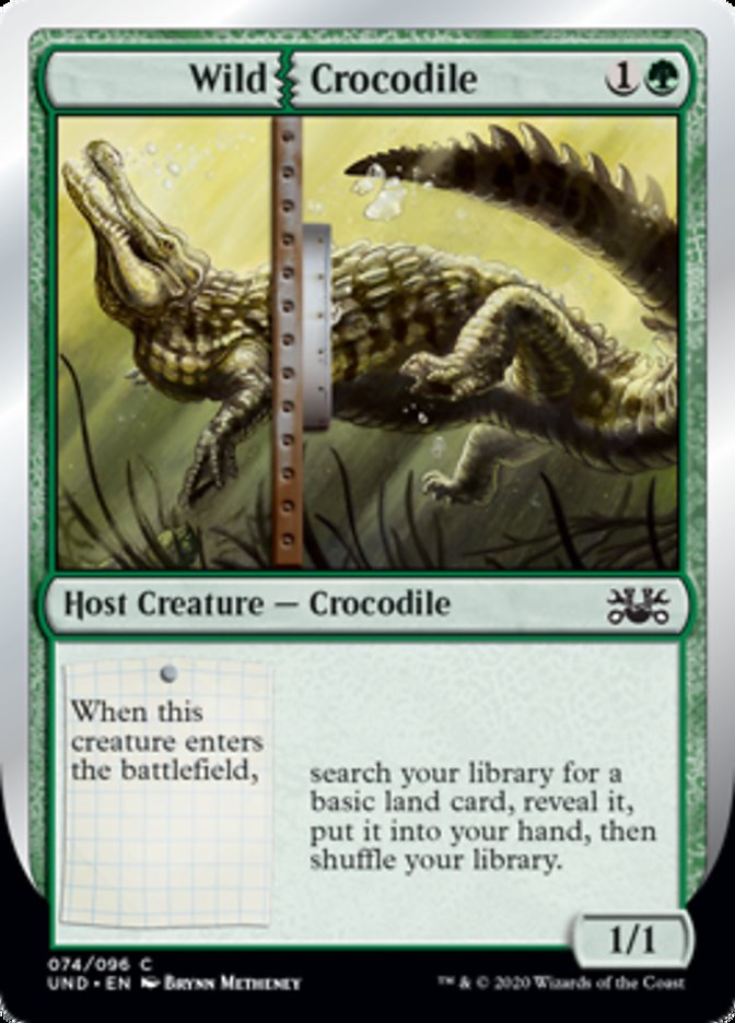 Wild Crocodile / Wild Crocodile - Magic: The Gathering - MoxLand