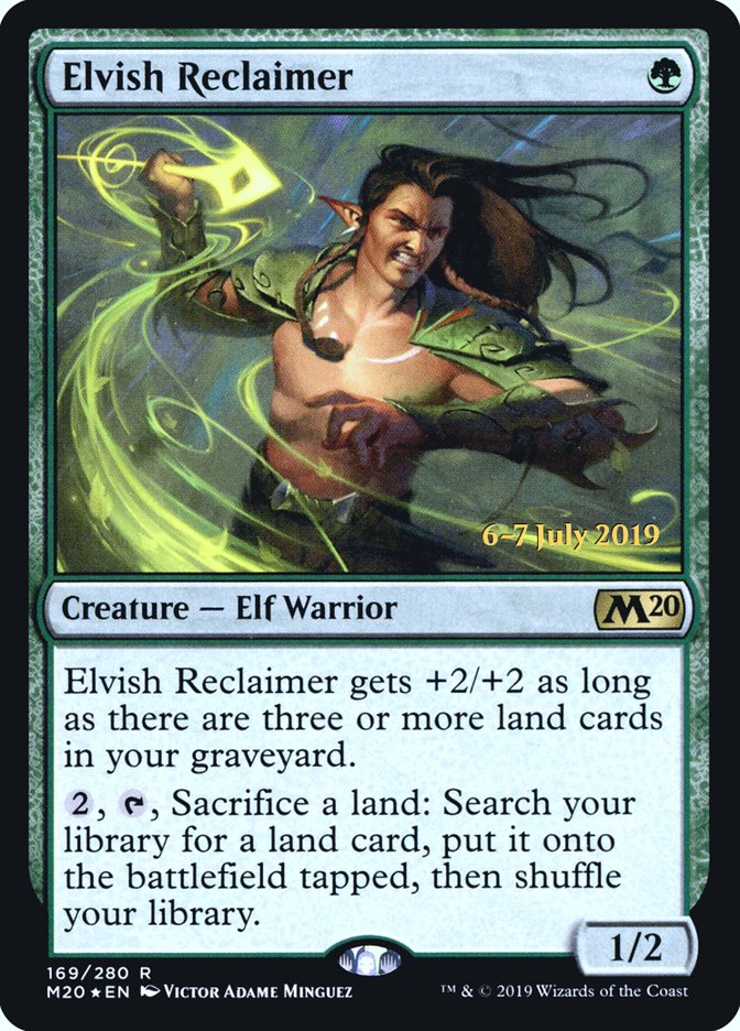 Reivindicador Élfico / Elvish Reclaimer - Magic: The Gathering - MoxLand