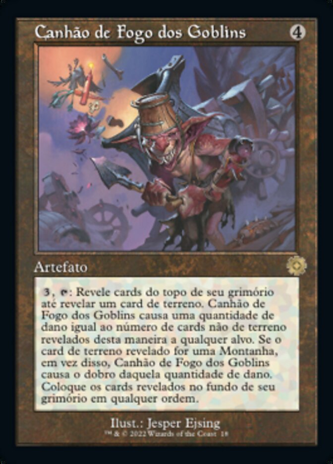 Canhão de Fogo dos Goblins / Goblin Charbelcher - Magic: The Gathering - MoxLand