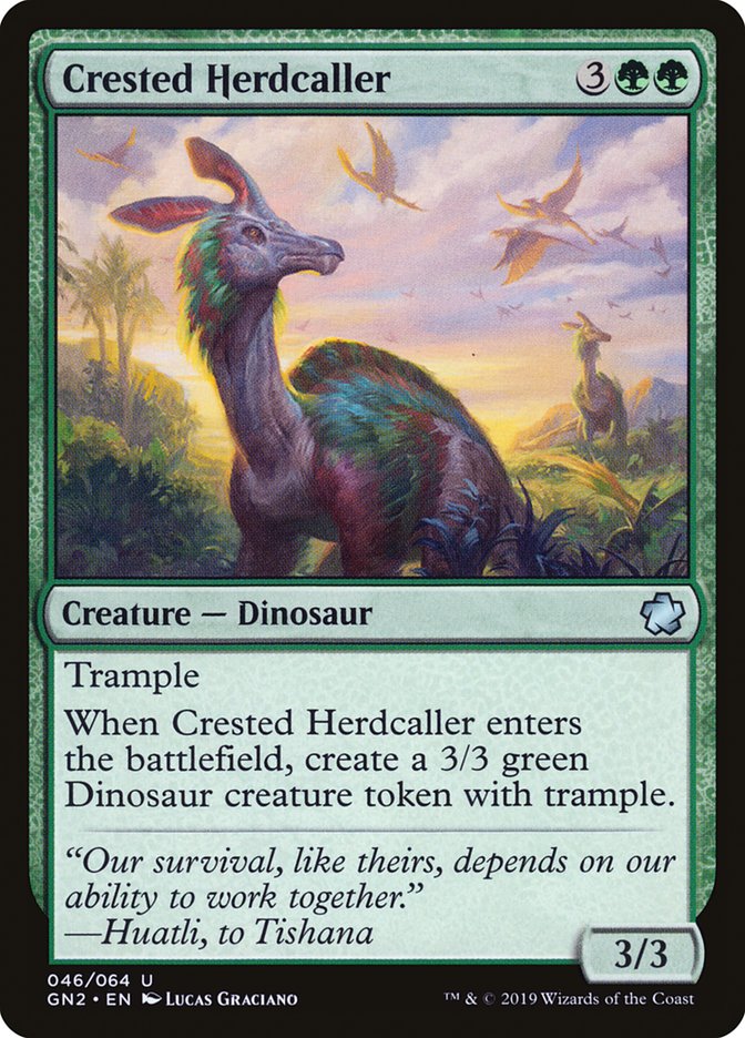 Convocador da Manada Cristado / Crested Herdcaller - Magic: The Gathering - MoxLand