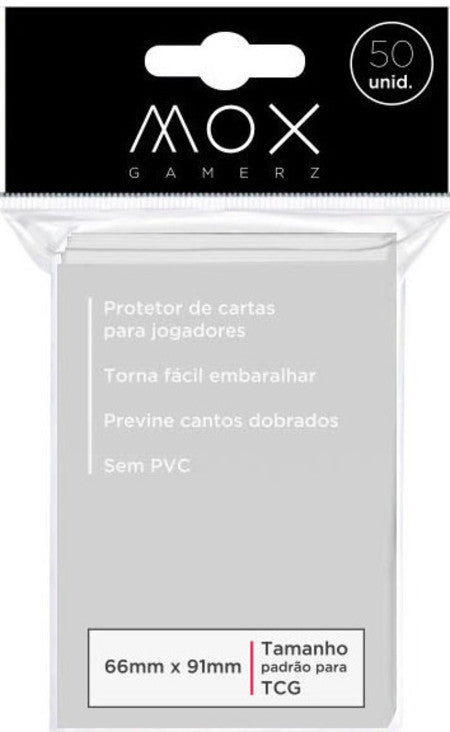 Mox Gamerz - Protetor de Cartas Branco - Mox Gamerz - MoxLand