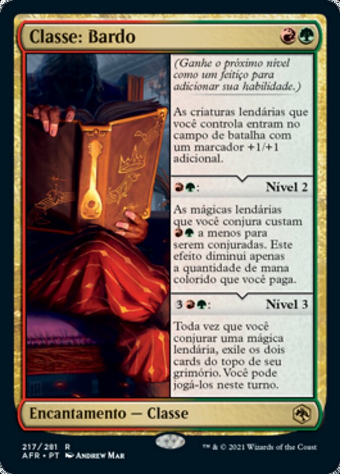 Classe: Bardo / Bard Class - Magic: The Gathering - MoxLand