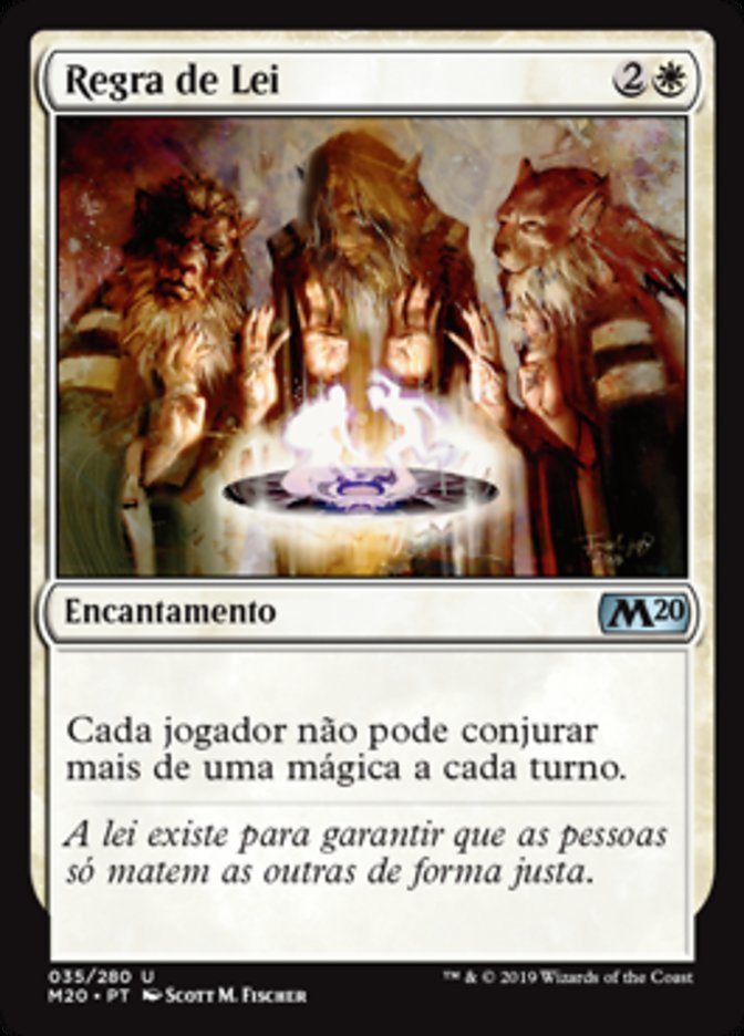 Regra de Lei / Rule of Law - Magic: The Gathering - MoxLand